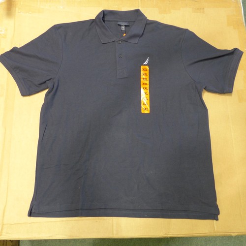 3012 - Quantity of Men's XXL Navy Nautica polo's * This lot is subject to vat