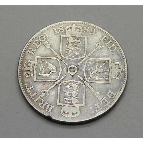 1033 - An 1889 double florin