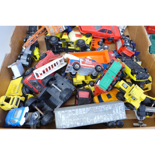 701 - A collection of die-cast model vehicles, a/f