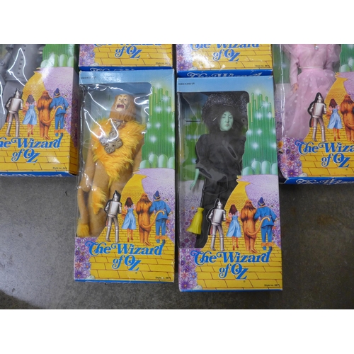 726 - The Wizard Of Oz figures, six in total, circa 1988, boxed