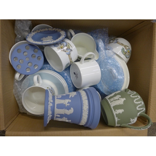 738 - A collection of Wedgwood china including Jasperware