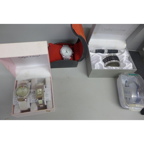 778 - A collection of wristwatches, boxed and unused