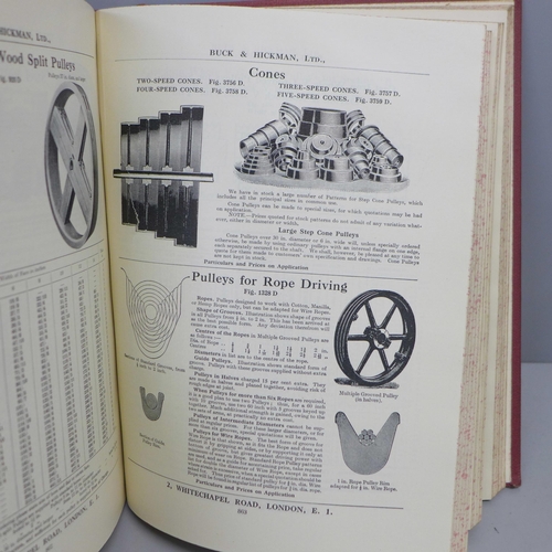 797 - One volume; Tools and Supplies Catalogue - Buck & Hickman, Steam - It's Generation and Use - Babcock... 