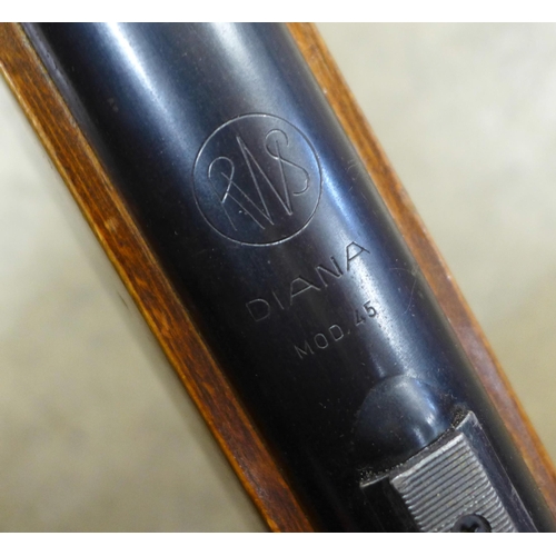 869 - A Diana Mod 45 air rifle