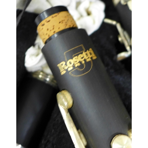 871 - A cased Rosetti clarinet