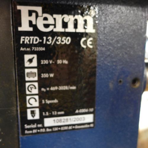 2003 - Ferm FRTD 13/350 pillar drill - 230v 350w (SN. 108281/2003)