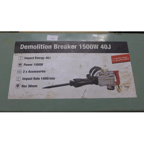 2012 - Demolition breaker 1500w 40j in case