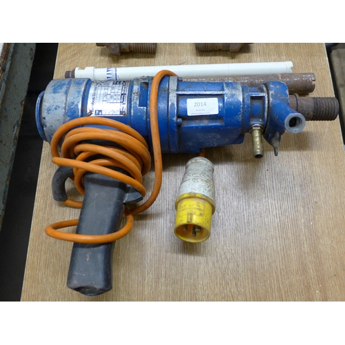 2014 - Nimbus Diamond Core drill - 110v - model no. DK1203 and attachment