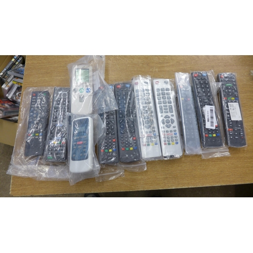 2115 - Box of assorted remotes