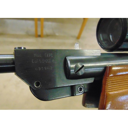 875A - A Gamo air rifle with BSA scope