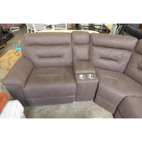 1601 - Justin Brown Sectional Reclining Sofa , Original RRP £1833.33 + VAT (4168A-15) *This lot is subject ... 