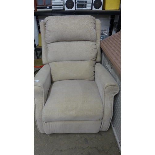 2171 - Power reclining fabric armchair-W