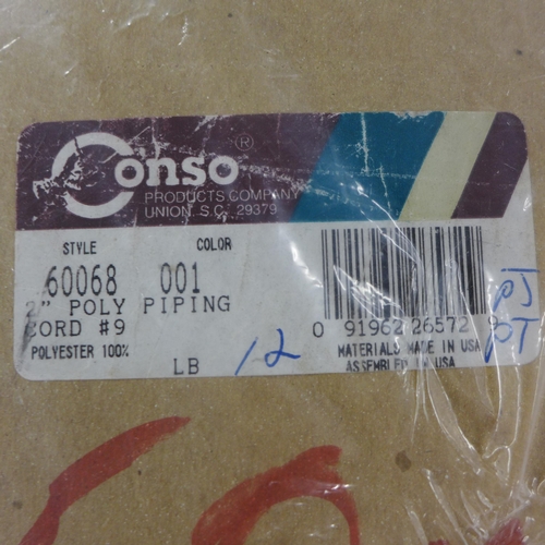 2341 - 25m roll of Conso  2” poly piping cord