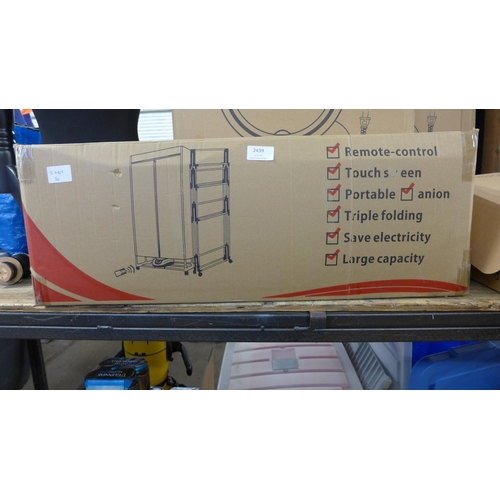 2439 - Smart drying rail with box