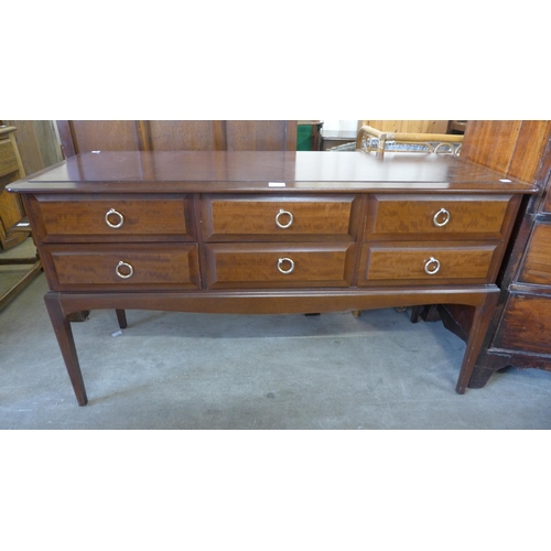 205 - A Stag Minstrel mahogany dressing table