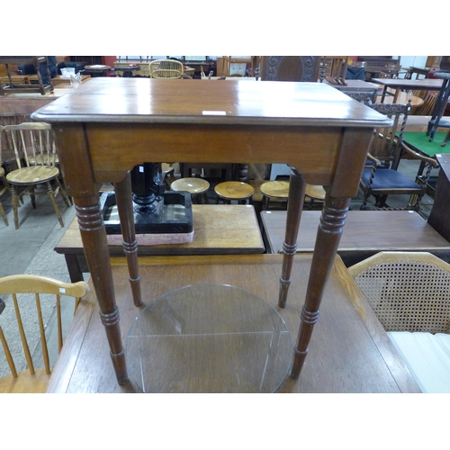 213 - A Victorian mahogany occasional table