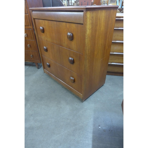 89 - An Elliotts of Newbury teak chest of drawers