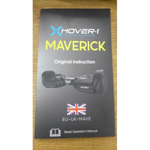 Hover 1 Maverick electric scooter with charger instructions W