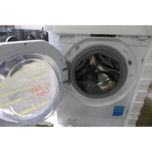 3004 - Candy Integrated Washer Dryer (9+5kg) H820xW600xD525  -  Model No  CBD 495D1WE  , Original RRP £412.... 