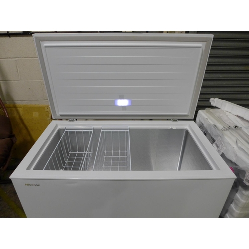 3005 - Hisense Chest Freezer 297L White - Model No. Ft386D4Awlye, original RRP £374.99 + vat (295-11) *This... 