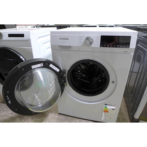 3009 - Siemens Washing Machine 10Kg  White - Model No. Wg54G201Gb, original RRP £458.33 + vat (295-28) *Thi... 