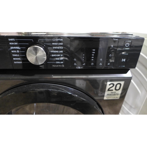 3013 - Samsung Black 9KG Heat Pump Dryer - Model No. DV90BBA245ABEU, Original RRP £599.99 + vat (295-23) *T... 