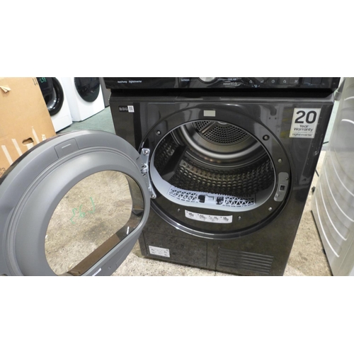 3013 - Samsung Black 9KG Heat Pump Dryer - Model No. DV90BBA245ABEU, Original RRP £599.99 + vat (295-23) *T... 