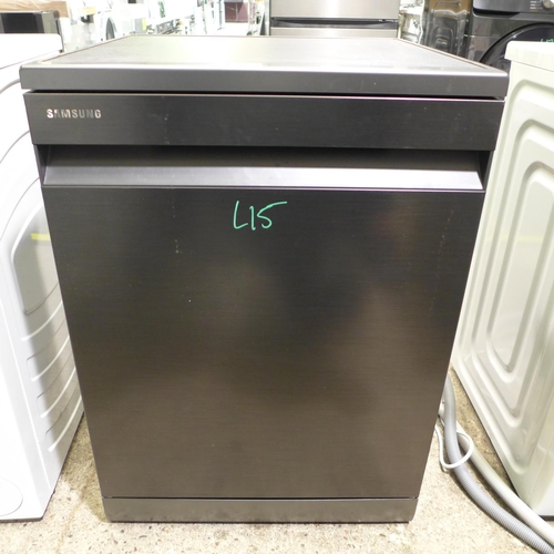 3015 - Samsung Graphite Dishwasher, original RRP £624.99 + vat (295-15) *This lot is subject to vat