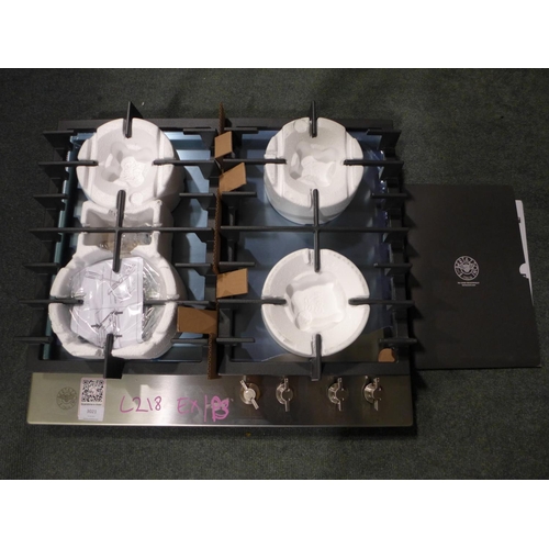 3021 - Bertazzoni 4 Zone gas hob - Model P680MAX4D  (399-218)   * This lot is subject to vat