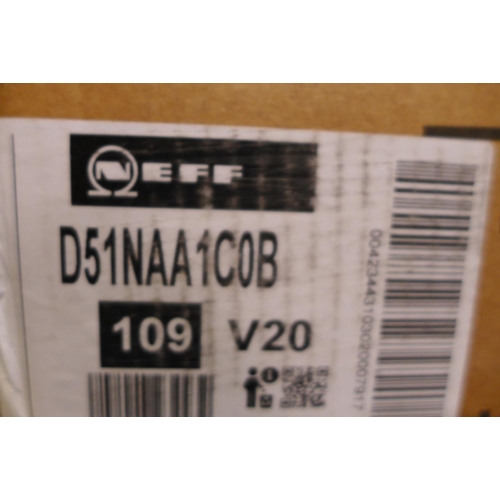 3026 - 2 Neff Canopy Hoods H208xW534xD300 model no  D51NAA1C0B , Original RRP £104.17inc VAT each  (399-9,1... 