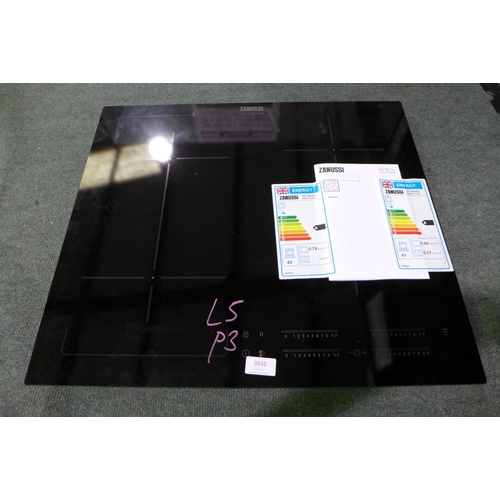 3032 - Zanussi 4 Zone Induction Hob H44xW590xD520 model no  ZIFN644K , Original RRP £332.50inc VAT  (399-5)... 