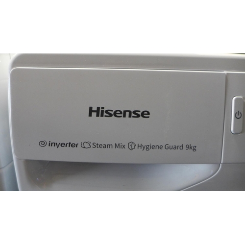 3045 - Hisense Washing Machine, Model wfge901649Vm - 1600 A Rated, original RRP £333.33 + vat (295-7) *This... 