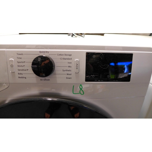 3047 - Hisense 9Kg Washer Dryer - Damaged Door - Model DHGE904, original RRP £333.33 + vat (295-8) *This lo... 