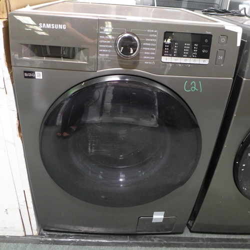 3053 - Samsung 9+6KG Washer/ Dryer - Graphite - Model No. WD90TA046BX, original RRP £533.33 + vat (295-21) ... 