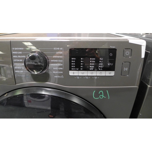 3053 - Samsung 9+6KG Washer/ Dryer - Graphite - Model No. WD90TA046BX, original RRP £533.33 + vat (295-21) ... 