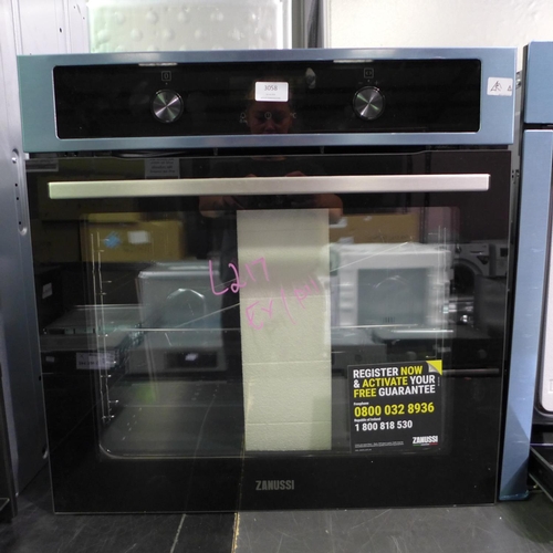 Zanussi h888xw594xd548 built in store multifunction double oven