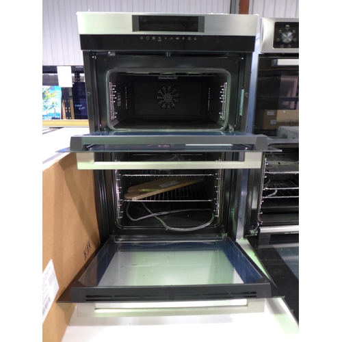 3060 - AEG Built-In Double Oven H888xW594xD548 -Model - DCK731110M , Original RRP £857.50inc VAT  (399-54) ... 