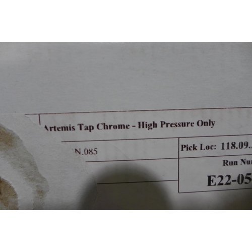 3070 - Artemis Tap Chrome - High Pressure Onlymodel no  78CR583RDF4WN , Original RRP £90.84inc VAT  (399-11... 