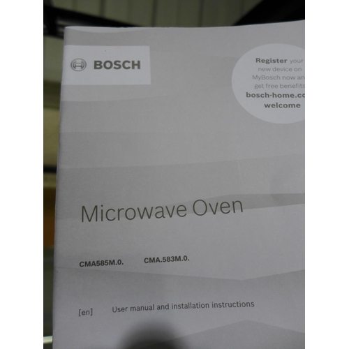 3072 - Bosch Serie 4 Combination Microwave H454xW595xD570 - model no  CMA583MS0B , Original RRP £557.50inc ... 