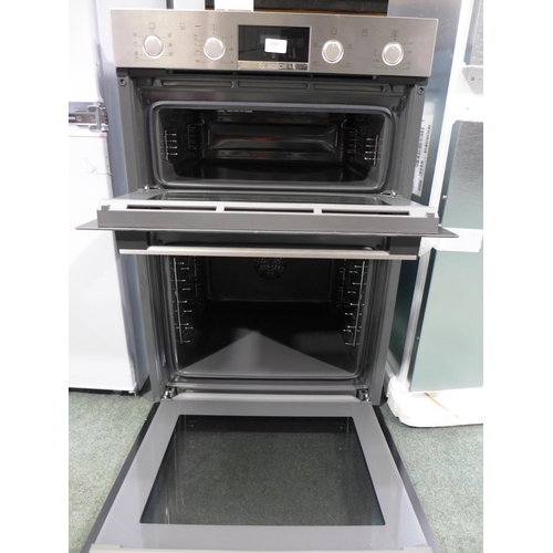 3090 - Bosch Serie 4 Built-In Double Oven  (399-199)  * This lot is subject to vat