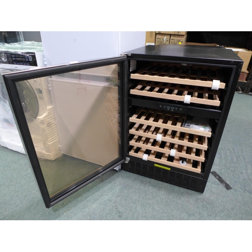 3092 - Viceroy Under Counter Wine Cooler H589xW594xD568mm - model no  WRWC60SSED, Original RRP £582.50inc V... 