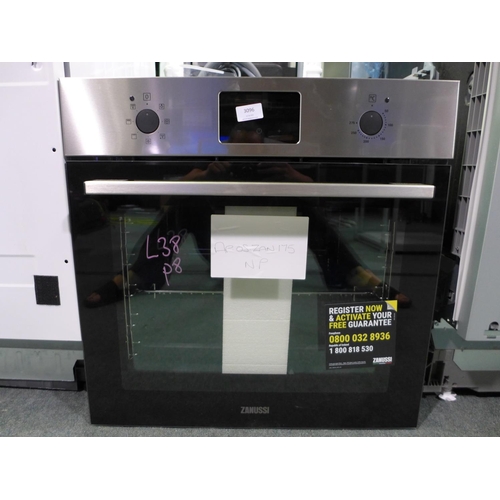 3096 - Zanussi Single Oven - model no ZOHNX3X1 (399-38)  * This lot is subject to vat