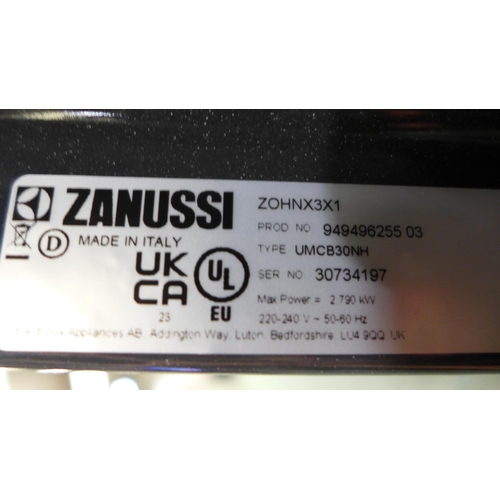 3096 - Zanussi Single Oven - model no ZOHNX3X1 (399-38)  * This lot is subject to vat