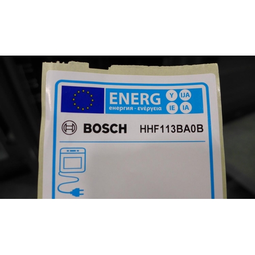 3105 - Bosch Serie 2 Single Oven H595xW594xD548mm - model no  HHF113BA0B , Original RRP £299.17inc VAT  (39... 