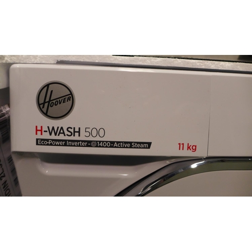 3108 - Hoover H-Wash 500 Freestanding Washing Machine (11kg) - Model HWB411AAMC - H850xW600xD650  , Origina... 