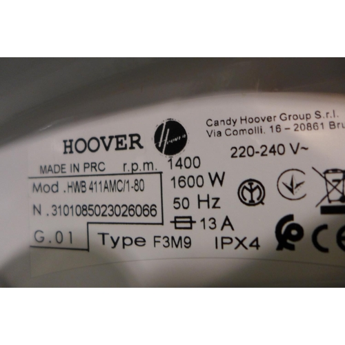 3108 - Hoover H-Wash 500 Freestanding Washing Machine (11kg) - Model HWB411AAMC - H850xW600xD650  , Origina... 