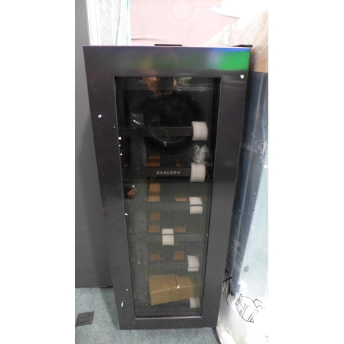 3110 - Karlson Under Counter Wine Cooler - Model WRKE1WC30GM  (399-143)  * This lot is subject to vat