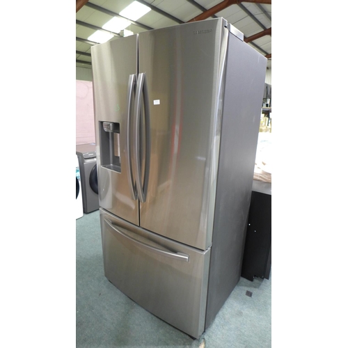 3111 - Samsung Side By Side Stainless Steel Fridge Freezer With Water Dispenser - Model No. Rf23R62E3Sr/Eu,... 