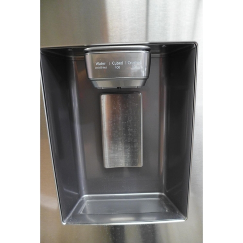 3111 - Samsung Side By Side Stainless Steel Fridge Freezer With Water Dispenser - Model No. Rf23R62E3Sr/Eu,... 