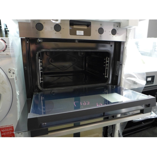 3117 - Zanussi Double Oven  - Broken Door - H589xW594xD568mm- model no  ZKHNL3X1 , Original RRP £349.17inc ... 